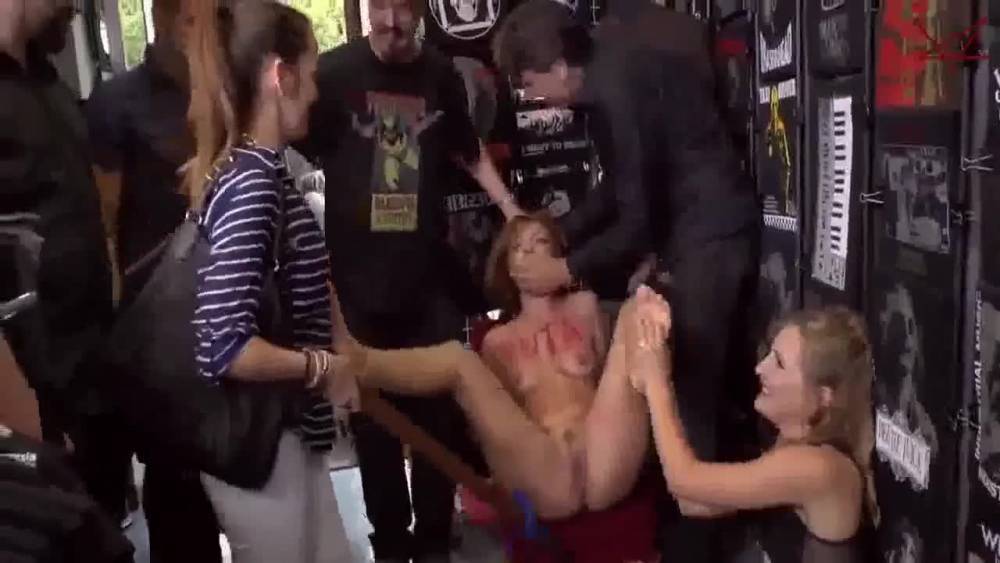 Public Disgrace Humilation Slave BDSM Brutal 1 - fetishpapa.com