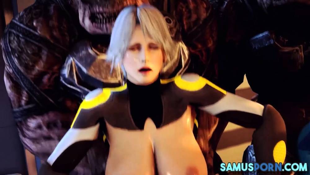 3D MILF Samus Aran banged hard compilation - drtuber.com