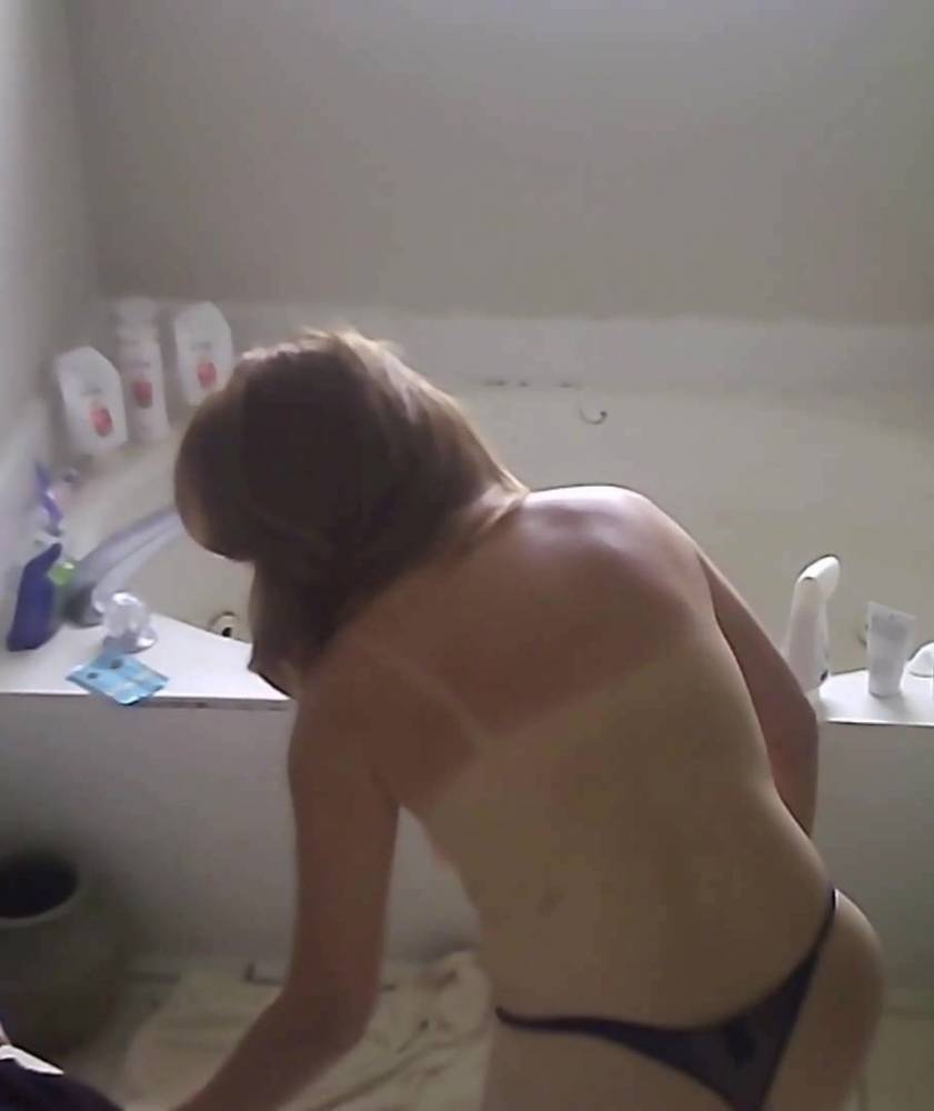 Sexy wife getting undressed for a bath. - xhamster.com