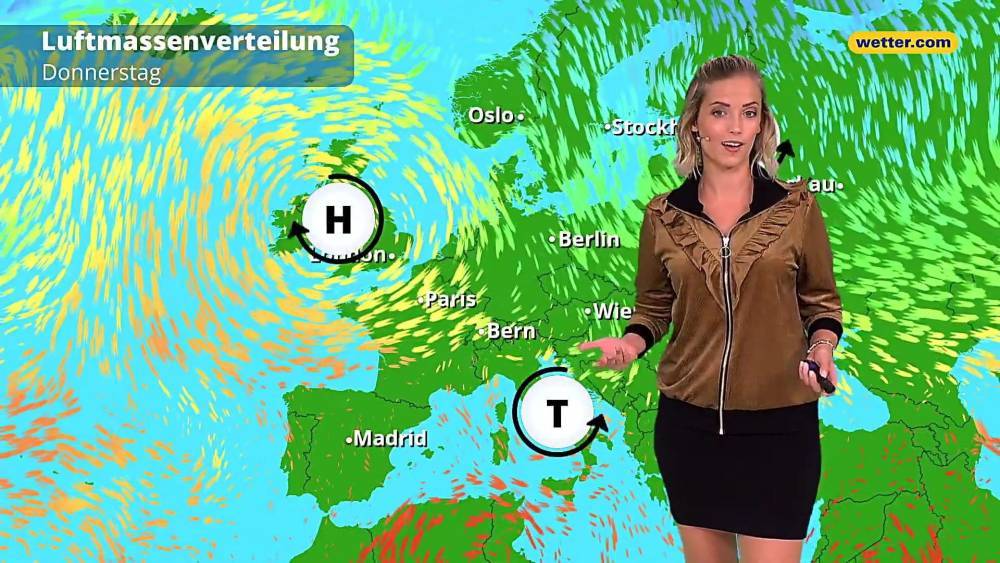 Corinna Borau - Wetter - Sonne - xh.video