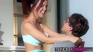 Hot Dillion Harper and her lover engage into a hot sexy fuck - hdzog.com