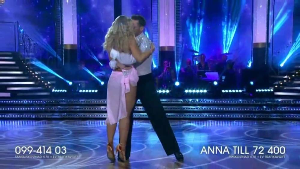 Blonde Married Reporter Anna Brolin Performing Sensual Rumba - xh.video - Sweden