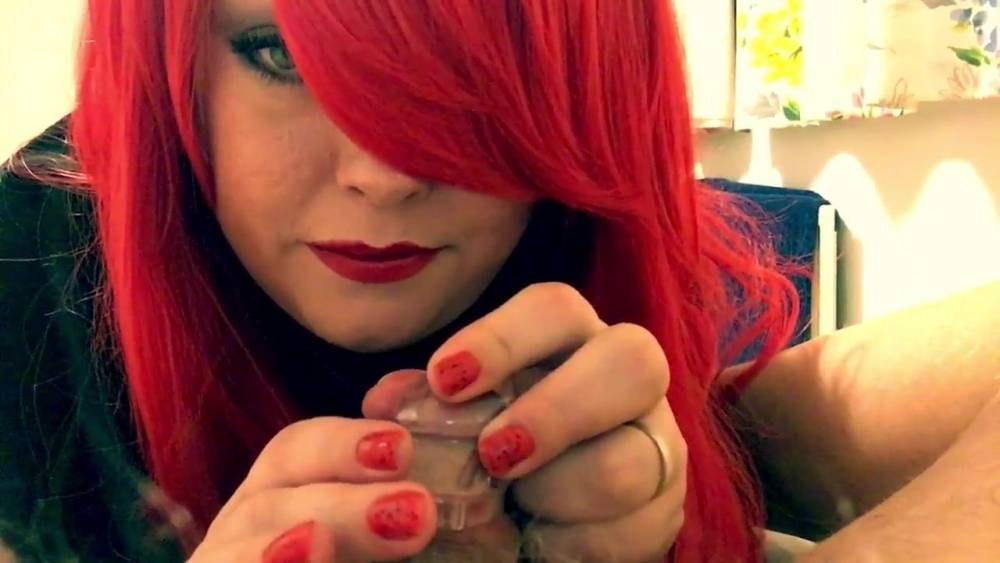 Mistress Teases Smoking Then Forces Chastity Cage On - Fetis - xh.video - Britain