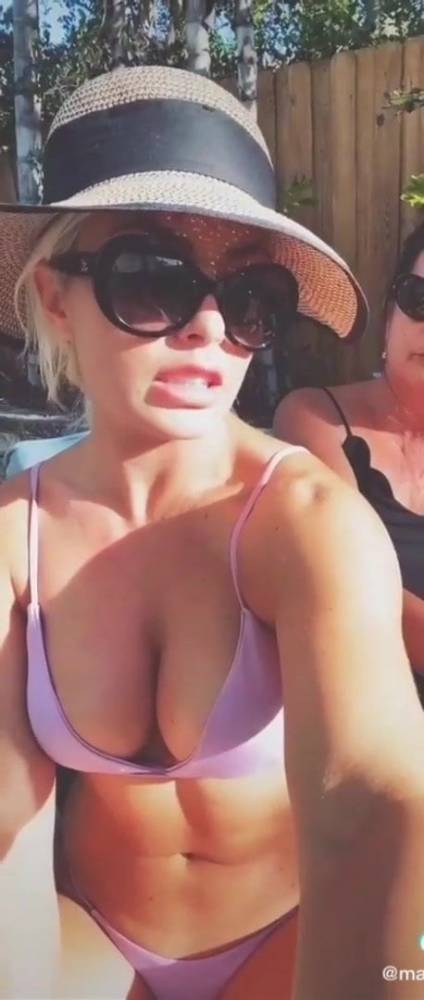 WWE - Mandy Rose in pink bikini 02 - xh.video - Usa