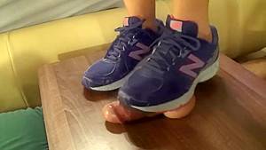 New Balance sneakers gonna crush your cock - hdzog.com