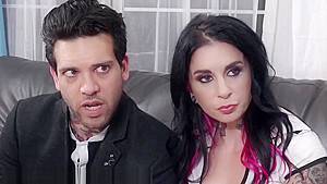 Joanna Angel - Angel - Horny Little Babysitter Auditions for Joanna Angel and Punk Boyfriend! - hdzog.com