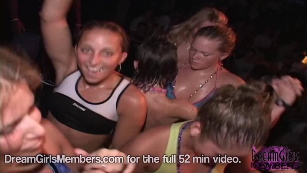 Bikini Clad Coeds Flash Tits & Pussy At Foam Party - xhamster.com