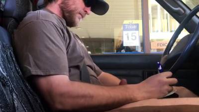 Horny Guy Bustin A Nut at the Bank ( Hands free Public Cum ) - icpvid.com