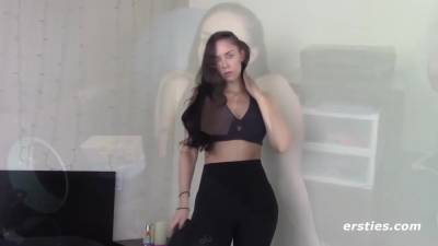 Beautiful Busty Alanna Has A Leg Shivering Climax - hclips.com