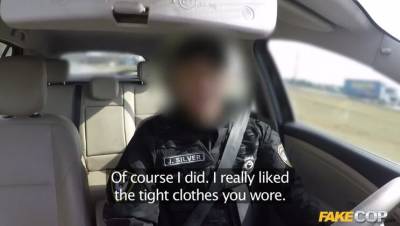 Cops Cum Makes Her Late - porntry.com