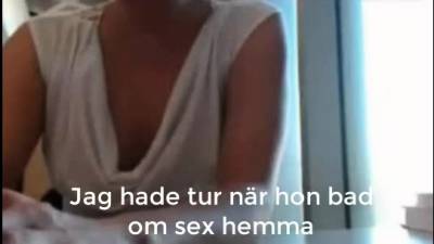 Svensk tjej suger kuk - drtuber.com