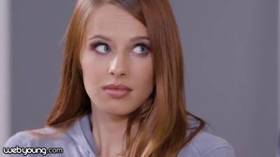 Jillian Janson - Scarlett Mae - Scarlett Mae And Jillian Janson - Redhead Pussy Flasher Caught At School - upornia.com