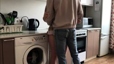 Russian Sex Cam Catches Cheating Wife In Kitchen Part1 - icpvid.com - Russia