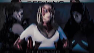 Blue Superheroine - upornia.com