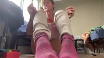 Mom 48 And Playing With My Gaping Pussy - hclips.com