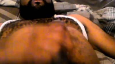 Me showing off Hairy Chest and Belly while Jerking Off - nvdvid.com