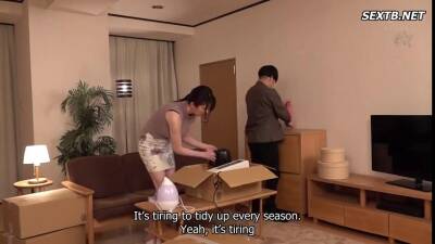 She Recieved A Home Delivery Massge Service [ENG SUB] - sunporno.com - Japan