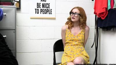 Petite Redhead Nerd Scarlet Skies Caught and Fucked - icpvid.com