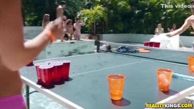 Amazing Pool Party Turns Into An Orgy - txxx.com