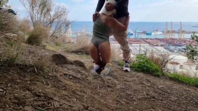 Risky Blowjob To A Stranger Outdoors Cumshot - hclips.com