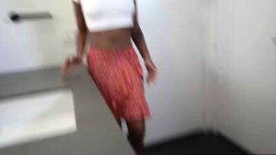 My stepsister caught me masturbating in the bathroom - nvdvid.com