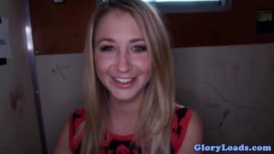 Glory Hole - Blonde Glory Hole Babe Fuck And Suck - hclips.com