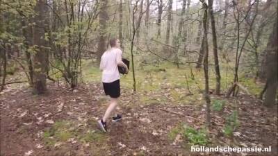 Dutch Slut Fucked In The Woods - hclips.com - Netherlands