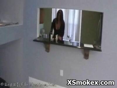 Horny Slut Smoking Nasty - sunporno.com