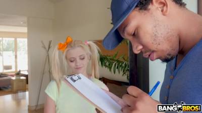 Riley Star - Ricky Johnson - Riley - Tiny 18yo Blonde Takes On A With Ricky Johnson, Riley Star And Tiny Star - hclips.com