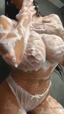 Louisa Khovanski Nude Shower Video Leaked - hclips.com