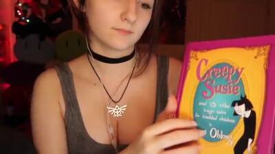 Aftynrose Asmr Reading Books On Boobs Video! - hclips.com