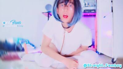 k Asian Crossdresser Buttplug Deepthroat Prostate Cumsh - pornoxo.com