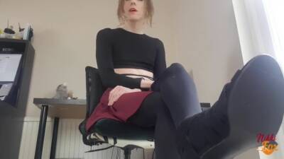 Worship My Heels Then My Cock JOI CEI - pornoxo.com