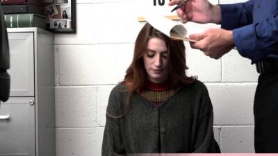 Cute redhead shoplifter Aria rough fuck - nvdvid.com