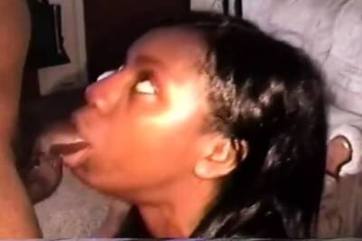 deepthroat ebony - drtuber.com