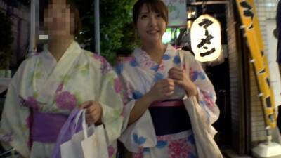 Erection in a nasty beauty peeking from a bare yukata - txxx.com - Japan