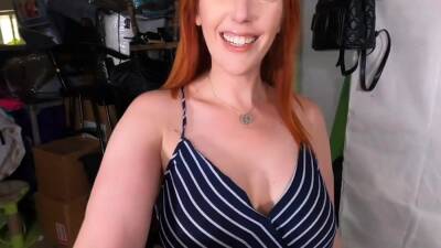 Curvy stepmom blowing during taboo sex - nvdvid.com