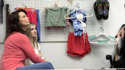 Stepmom and dauther shoplifter dou get what they deserve - nvdvid.com