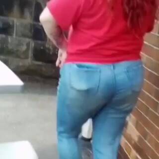 Big bbw redheads ass in tight jeans - hclips.com