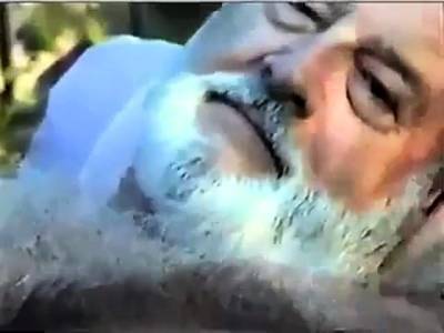Hairy Grandpa Gets Sucked Off By Young Man - drtvid.com