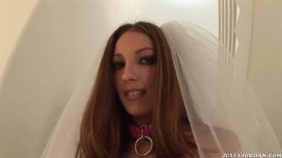 Bride Jenna Haze & The Bbc - Brunette, Interracial, Stockings, Heels, Lingerie, Nylon, Hardcore, Dirty Talk - hotmovs.com