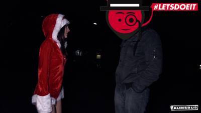 Lullu Gun - Christmas Bus Sex Babe It's Looking For A Guy To Fuck Her Properly - sexu.com