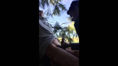 Jerking off in park - drtvid.com