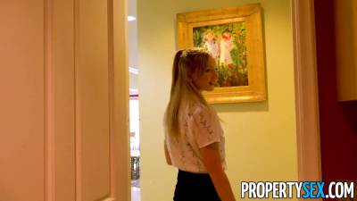 Propertysex - customer fucks adorable real estate agent after making offer - sexu.com