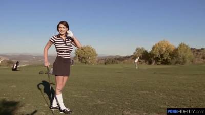 Gabbie Carter - Hell Of A Golfer - hotmovs.com