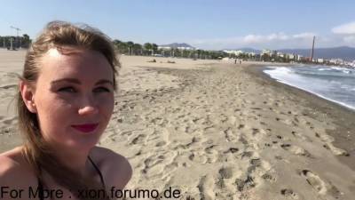 Public Beach Ivi Style Squirt On Dildo - hclips.com