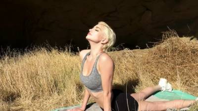 Skye Blue - Skye Blue Takes Big Black Cock After Outdoor Yoga - drtvid.com