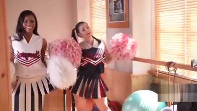 Jasmine Webb - Nekane And Jasmine Webb Fitness Fucked In Cheerleader Outfits - hotmovs.com