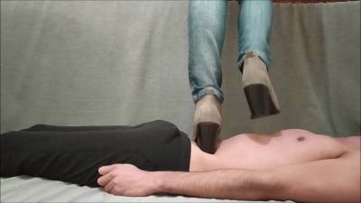 Trample - I Love Stepping On My Carpet With My Boots And He Loves To Be My Carpet - hclips.com