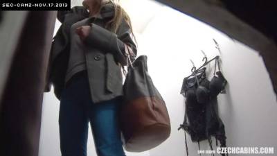 Nice Brunette Changing her Bra in Public Store - sexu.com - Czech Republic